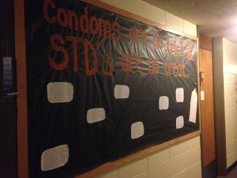 "Condoms are no Trick and STD's are no Treat"